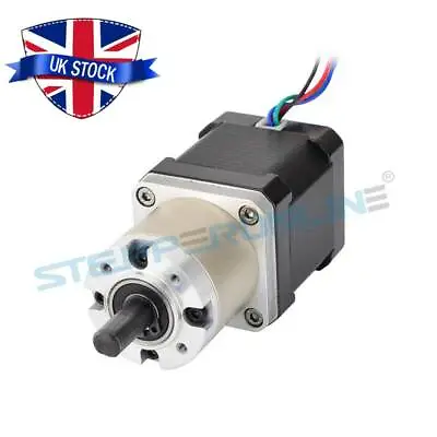 27:1 Planetary Gearbox Nema 17 Gear Stepper Motor Speed Reducer L=48mm 1.68A • £36.56