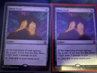 2 Magic The Gathering MTG MANA CRYPT Mystery Booster NM Near Mint • $289.72