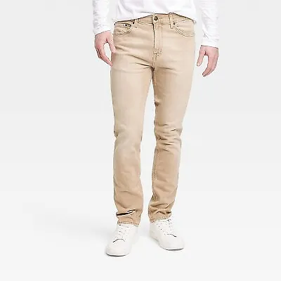 Men's Lightweight Colored Slim Fit Jeans - Goodfellow & Co • $18.79