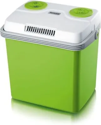 Severin KB2922 240v / 12v 20 Litre Electric Coolbox In Green / White • £69.79