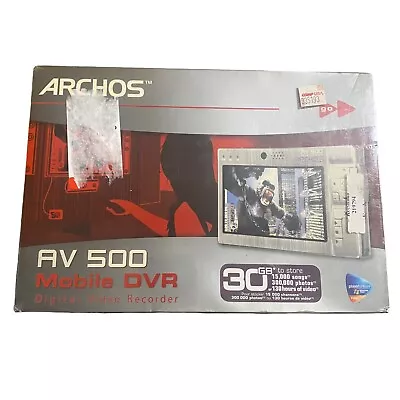 Archos AV500 30GB Multimedia Player And DVR W/4-inch LCD Display SEALED • $239.99