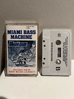 Rare! Miami Bass Machine By Various Artists (Cassette Pandisc Records) Tested! • $14.99