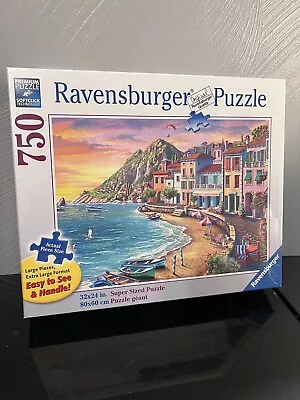 Ravensburger Jigsaw Puzzle Romantic Sunset 750 Piece Large Format NEW • $20.24