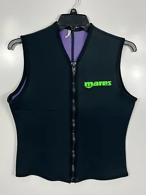 Mares Neoprene Wetsuit Diving Water Skiing Women’s Sleeveless Suit Size 5 Black • $13.48