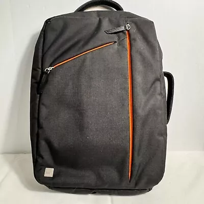Moshi Venturo Slim Laptop Backpack Black/orange Cross Body Design NWT • $49.97