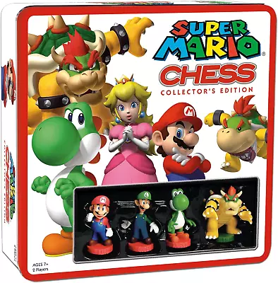 Super Mario Chess Set | 32 Custom Sculpt Chess Pieces Including Iconic Character • $78.99