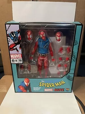 Rare Mafex Scarlet Spider #186 (Medicom Toy) Marvel Spider-Man NEW U.S. Seller • $100