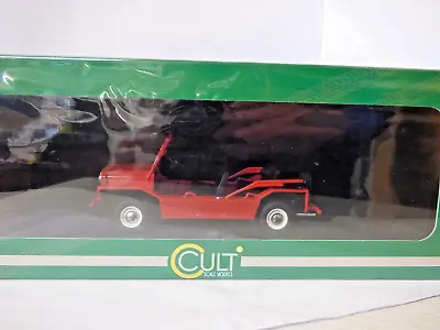 Cult 1/18th Scale 1965 Austin Mini Moke Red • $172.64