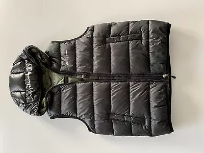 Champion Puffer Jacket Mens X-Small BLACK Sleeveless Gilet Body-warmer • £35