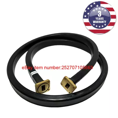 $325 • Buy New WR75 Flexible Waveguide 72 Inches Length Twistable Cover/Cover-Groove