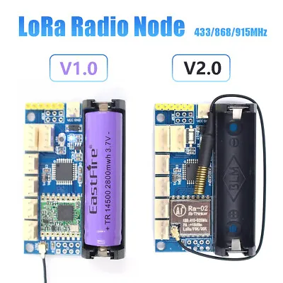 433/868/915MHz LoRa Radio Node V1.0 V2.0 Wireless Module ATmega328P Ra-02 RFM • £3.74