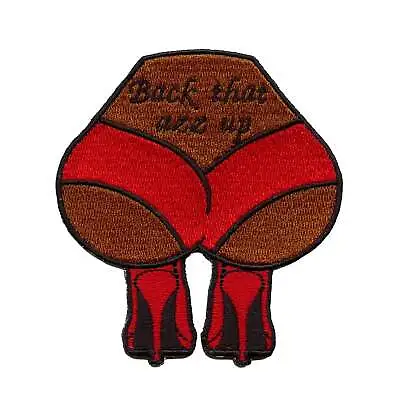 Back That Azz Up Patch Stripper 90s Rap Lyrics Embroidered Iron On • $10.99