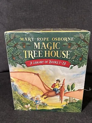 The Magic Tree House Library: Books 1-28 By Mary Pope Osborne PB Sealed Box Set • $58.49