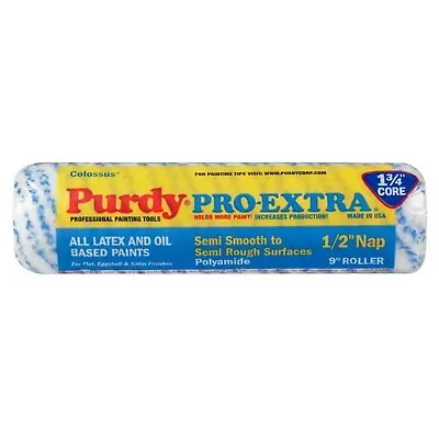 Purdy 9  Colossus Paint Roller Sleeve 1/2  Nap Pro Extra  1.75  Core • £8.95