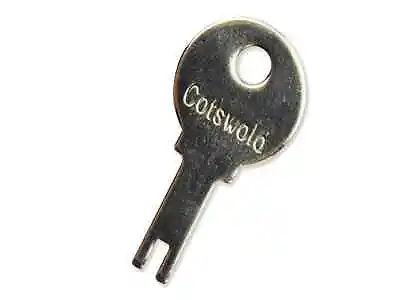 COT1 Cotswold Cockspur Window Handle Key For Double Glazed & Aluminium Windows • £2