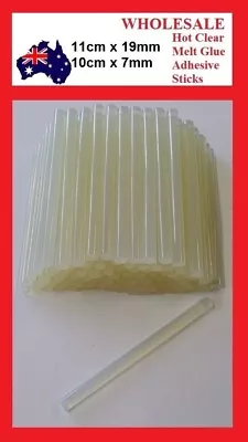 Bulk SALE 100X7MM Clear Melt Glue Adhesive Sticks For Glue Gun Fast Shipping • $3.95