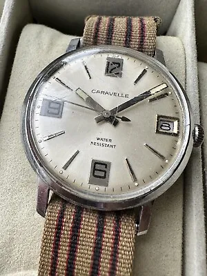 Vintage Caravelle By Bulova N5 Men’s Watch Mechanical Watch • $79.95