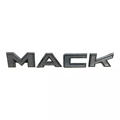 Vintage MACK Truck Semi Name Letters Emblems Metal Original • $99