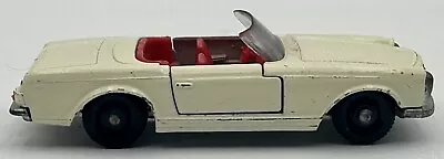 Vintage Matchbox Lesney Mercedes 230 SL No 27 Diecast White Red Interior • $19.95