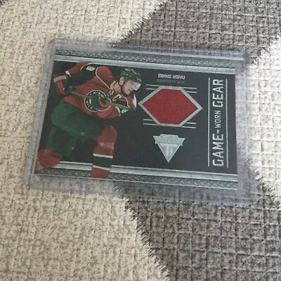 2011-12 Panini Titanium Game-Worn Gear Mikko Koivu #46 • $1.23