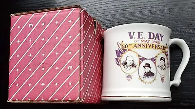 Ve Day Tankard Mug 50th Anniversary Commemorative Berkshire Fine Bone China • £12