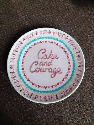 £7.98 • Buy New Cath Kidston Great British Bake Off 22cm Side Plate - Cake And Courage