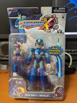 Mega Man X - Metallic Figure SEALED 2004 Jazwares Capcom NIB NOS • $64.86