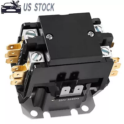 2 Pole Contactor Assembly 220V 50/60Hz For Hayward Comfortzone H-Series C-SPA XI • $31.99