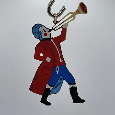 Metropolitan Museum Art MMA Swedish Musician Brass Enamel Ornament 1989 • $15