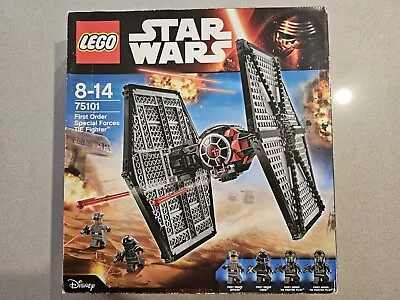 LEGO Star Wars: First Order Special Forces TIE Fighter (75101) • $110