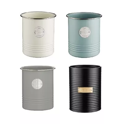$28.45 • Buy NEW TYPHOON UTENSIL STORAGE HOLDER Caddy Container Tin