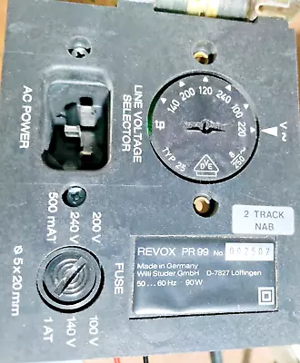 Revox Pr-99 B-77 Power Supply • $59