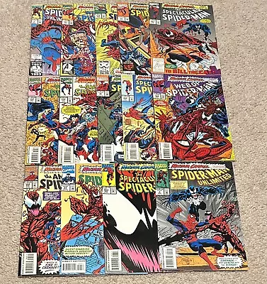 Maximum Carnage Full Set Part #1-14 1993 - Marvel Spider-Man Carnage Venom NM 🔥 • £64.24