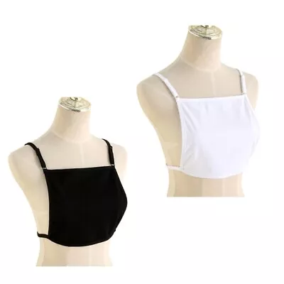 Mock Camisole Bra Overlay Modesty Panel Vest Women Cleavage Cover Camisole • £6.60