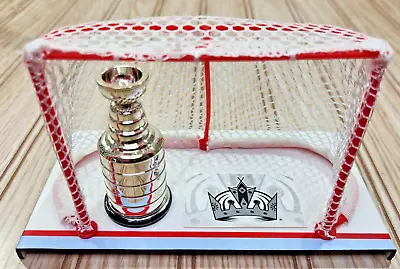 Los Angeles Kings LA NHL Stanley Cup Hockey Goalie Net Mini Replica Championship • $23.69