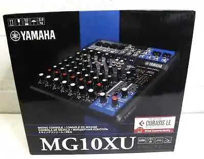 Yamaha MG10XU 10-Channel Mixing Console - NO POWER CORD *READ* • $179.99