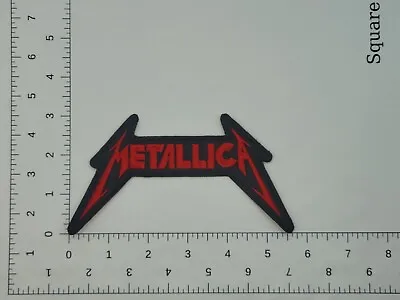 METALLICA - NEW Band Merch Embroidered Logo Cut Out Sew-on Patch • $8.99