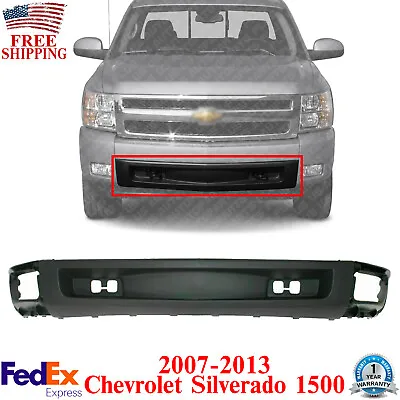 Front Lower Valance Air Deflector Textured For 2007-13 Chevrolet Silverado 1500 • $118.11