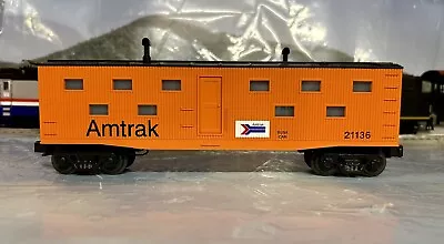 MTH RailKing Amtrak Maintenance Of Way Lighted Bunk Car- O Gauge - Lights • $25