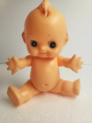 Vintage 8” Kewpie Soft Rubber/Vinyl  Squeekable Posable Doll Made In Japan • $15.99