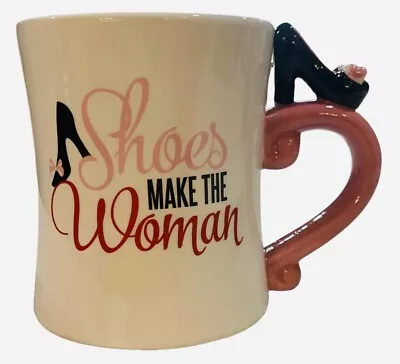 Coffee Mug For Shoe Lover High Heel Art Gift For Woman Who Loves Shoes 14OZ • $19.95