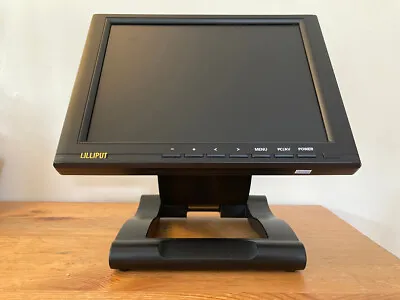 Lilliput 10.4  TFT LCD FA1046 Monitor HDMI DVI VGA YPbPr S-Video Composite CCTV • £120