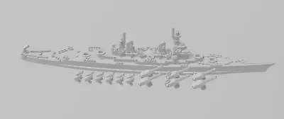 Lexington - 1942 Variant - USN - Rotating Turret - Wargaming - Naval Miniature • $12