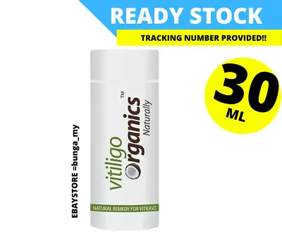 Vitiligo Organics For White Spots Skin Repair RePigmentation Repacked - 30 Ml • $63.90