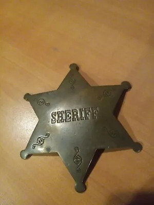 Vintage Sheriff's Badge • $50