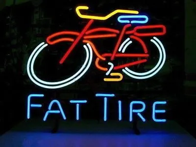 Belgian Bicycle Bike Beer 20 X16  Neon Light Sign Lamp Bar Open Party Wall Decor • $130.79