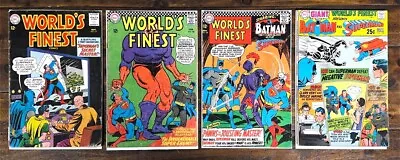 World’s Finest DC Comics Lot Of 4 *Early 60s* #137 158 162 188 • $15.50