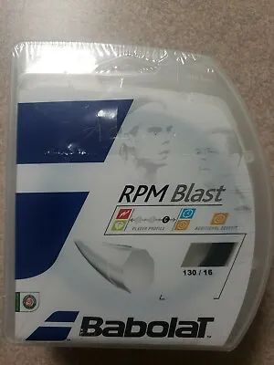 Babolat RPM Blast 16 G Gauge Black 40 Ft Set • $20