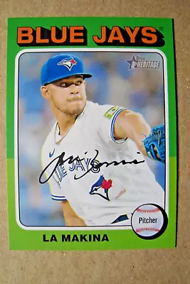 2024 Topps Heritage Nickname Variation #468 Jose Berrios La Makina • $0.99