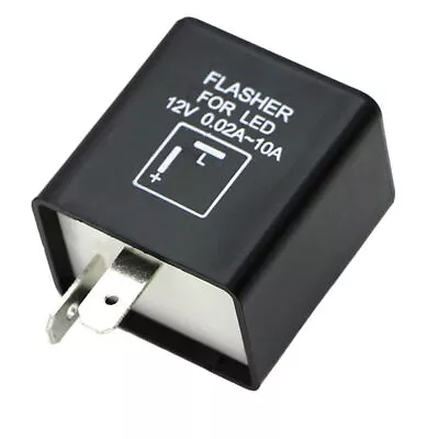 2X 2-Pin Electronic LED Flasher Relay Fix For Turn Signal Light Fast Hyper Flash • $9.27